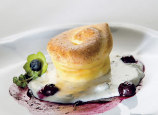 CHRISTMAS GORGONZOLA. Il flan di Marco Sacco