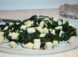 LE RICETTE VEGMED: Tofu e Spinaci