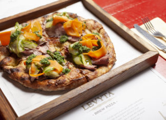 A Roma arriva LEVYTA: la pizza fatta con le trebbie di birra