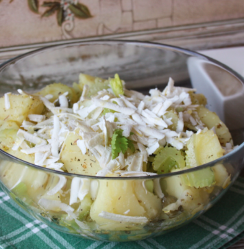 LE RICETTE VEGMED: Insalata di patate e sedano