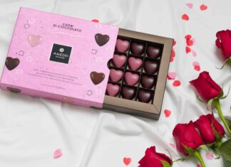 Il SAN VALENTINO al cioccolato di Amedei